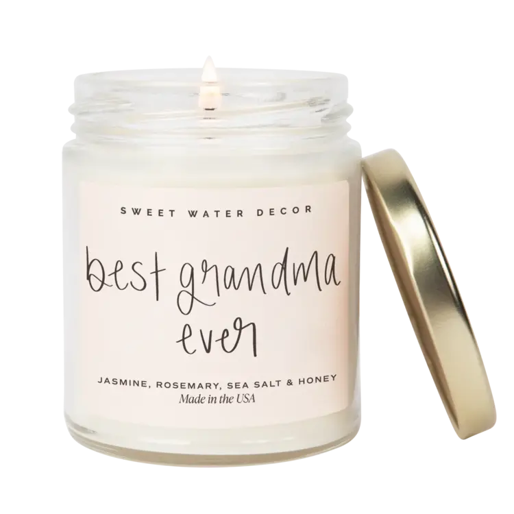 Sweet Water Decor Best Grandma Ever Candle