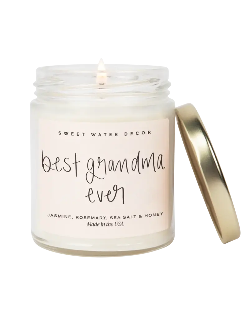 Sweet Water Decor Best Grandma Ever Candle