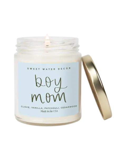 Sweet Water Decor Boy Mom Candle