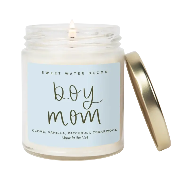 Sweet Water Decor Boy Mom Candle