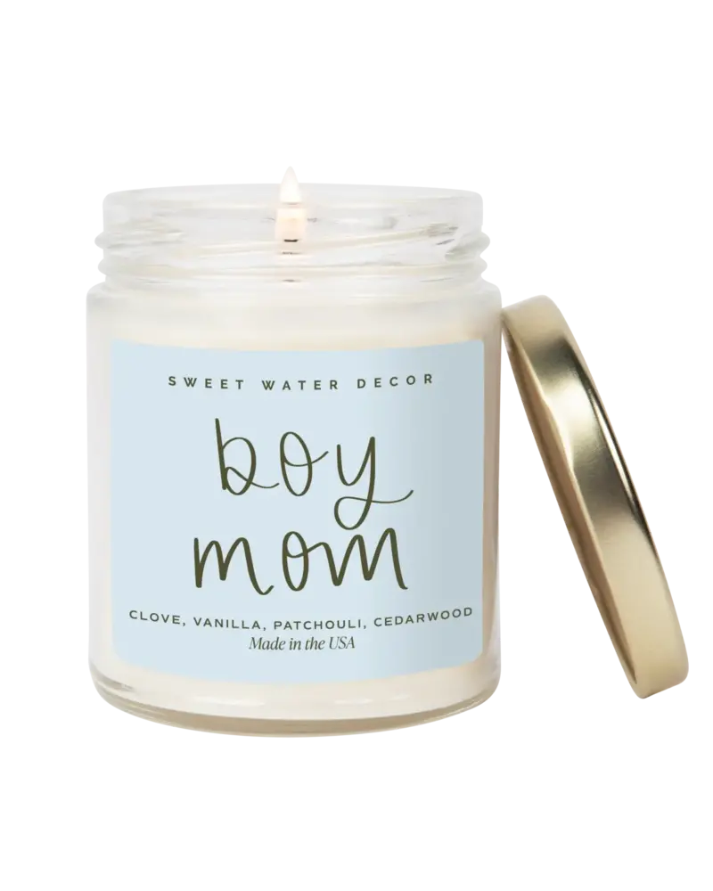 Sweet Water Decor Boy Mom Candle