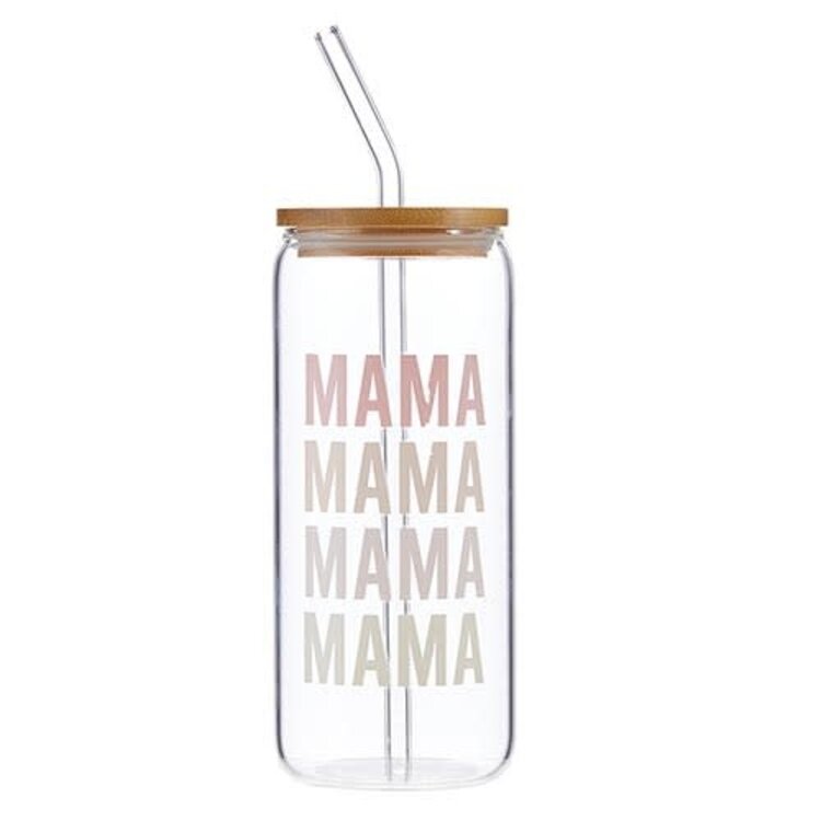 Mama Cold Brew Glass Tumbler