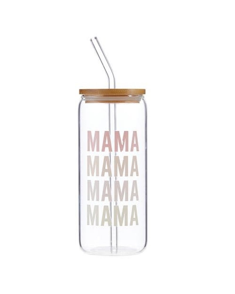Mama Cold Brew Glass Tumbler