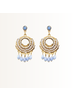 Initial Styles Crystal Dreamcatcher Earrings