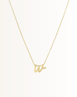 Initial Styles Cursive Initial Necklace - Choose Your Letter