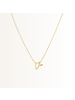 Initial Styles Cursive Letter Initial Necklace