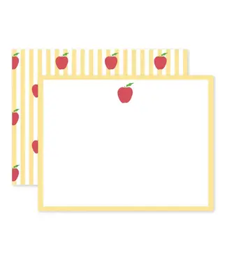 Donovan Designs Teacher Apple Boxed Notecard Set