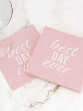 Best Day Ever Cocktail Napkins