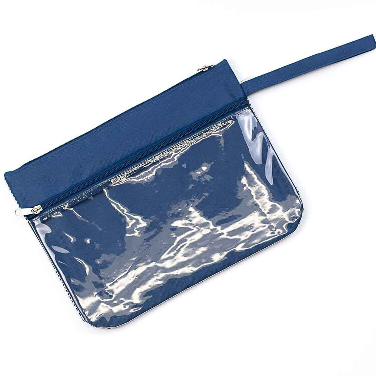 Blue & White Wet/Dry Bag