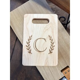 Small Initial Cutting Board