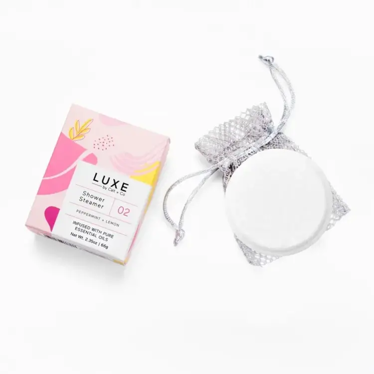 Cait & Co. Peppermint & Lemon Shower Steamer