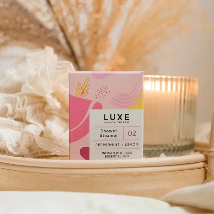 Cait & Co. Peppermint & Lemon Shower Steamer