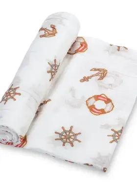 Ships Ahoy Baby Blanket