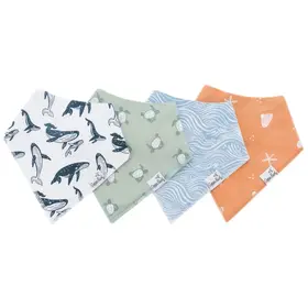 Copper Pearl Cove Bandana Bibs