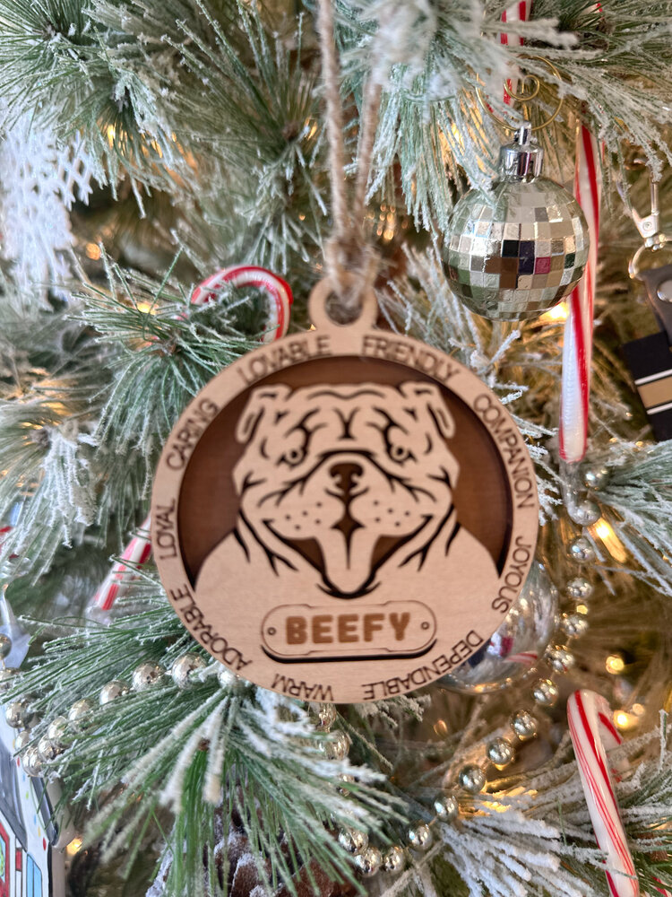 Personalized Dog Breed Ornament