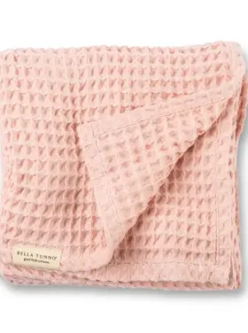 Pink Waffle Baby Blanket