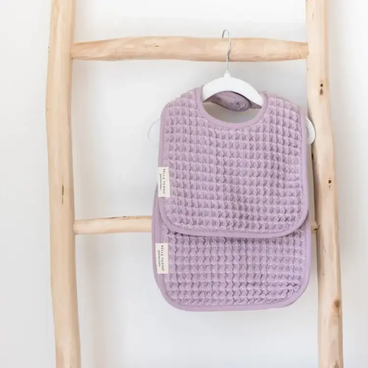 Orchid Bella Tunno Reversible Bib + Burp Set