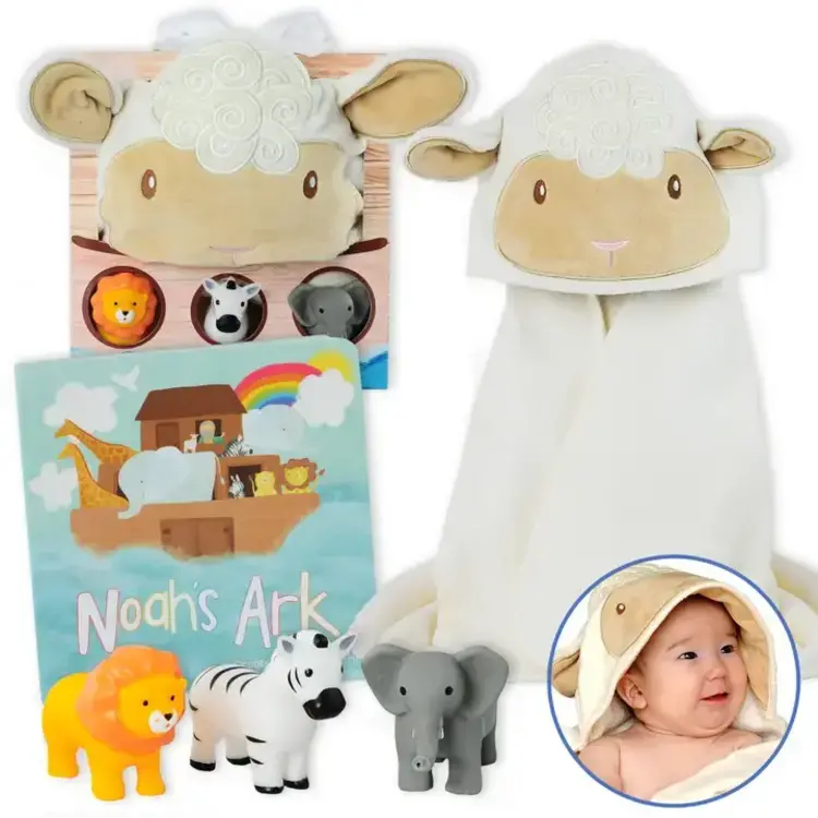 Bearington Baby Noah's Ark Gift Set