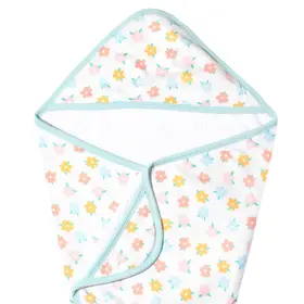 Copper Pearl Daisy Hooded Baby Towel