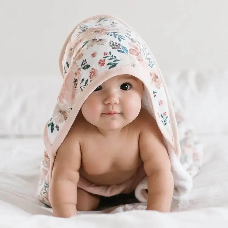 Copper Pearl Copper Pearl Autumn Baby Hooded Towel