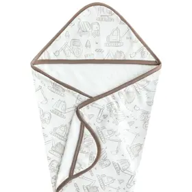 Copper Pearl Construction Hooded Towel