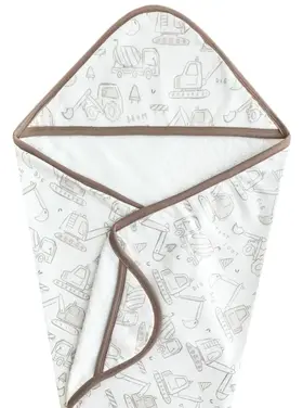 Copper Pearl Construction Hooded Towel