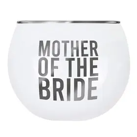 Mother Of The Bride Roly Poly Glass
