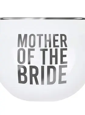 Mother Of The Bride Roly Poly Glass
