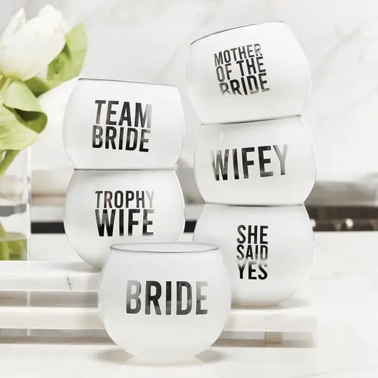 Santa Barbara Mother Of The Bride Roly Poly Glass