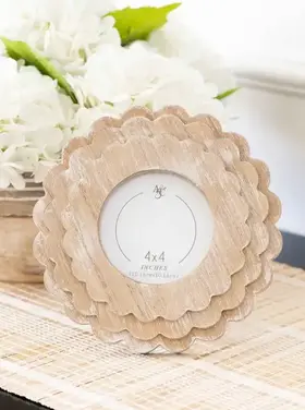 4x4" Round Picture Frame