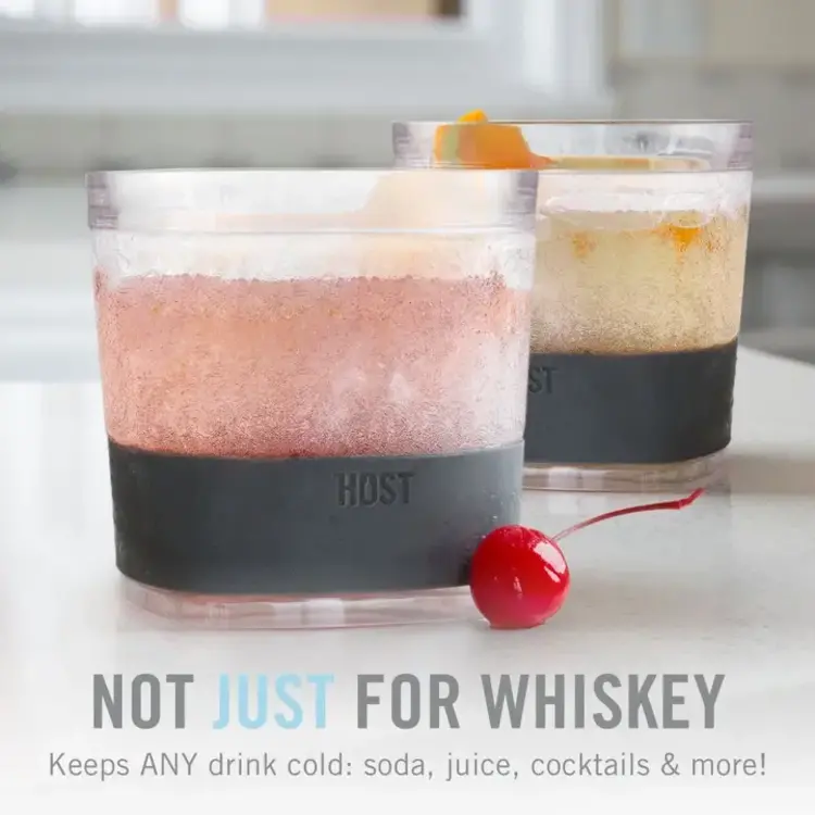 Host Host Grey Set of 2 Whiskey Freeze Cups