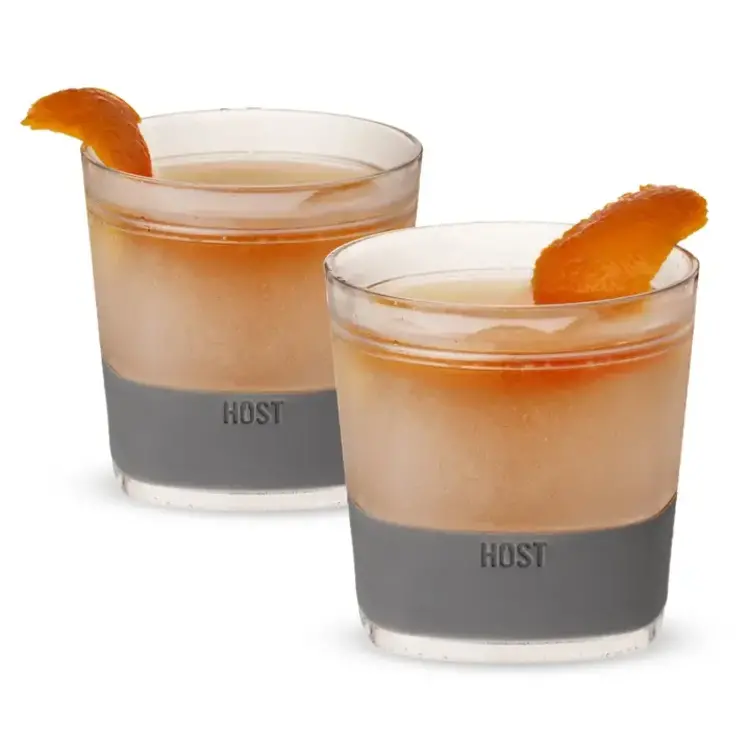 Host Host Grey Set of 2 Whiskey Freeze Cups