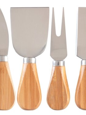 4 Piece Cheese Knife Set