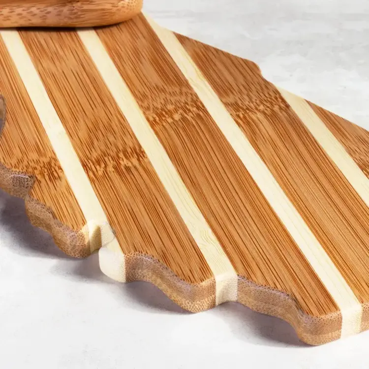 Bamboo Florida Shaped Board & Spreader