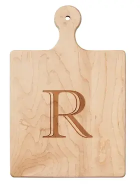 Sophistiplate Maple Artisan Paddle Mini Board (9"x6")  - R