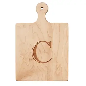 Sophistiplate Maple Artisan Paddle Mini Board (9"x6")  - C