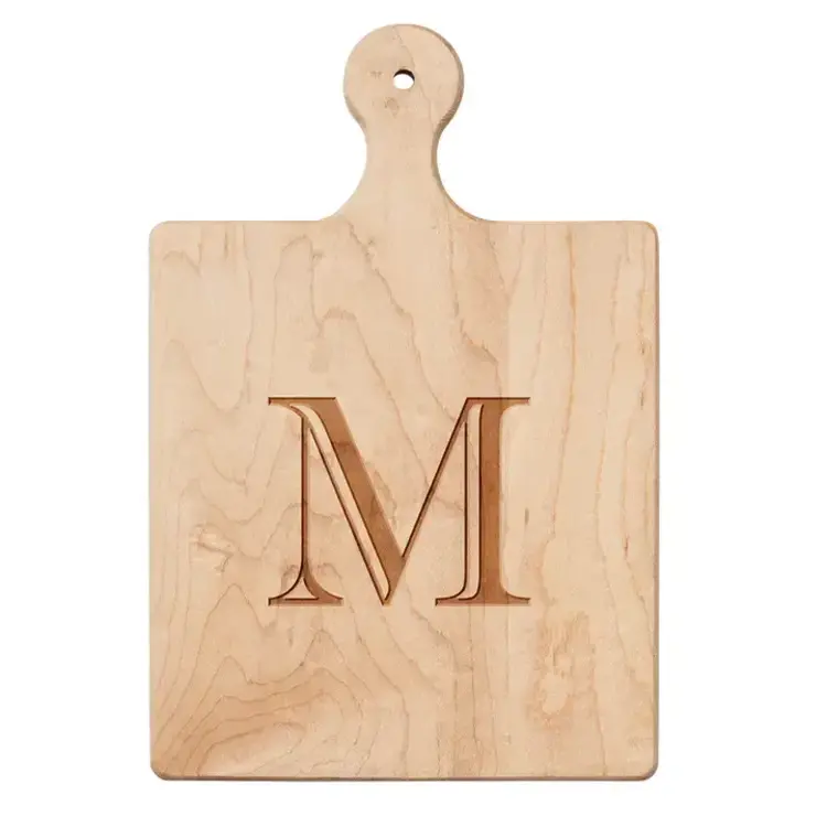 Sophistiplate Maple Artisan Paddle Mini Board (9"x6")  - M