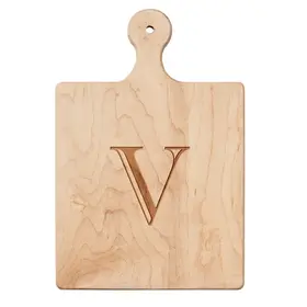 Sophistiplate Maple Artisan Paddle Mini Board (9"x6")  - V