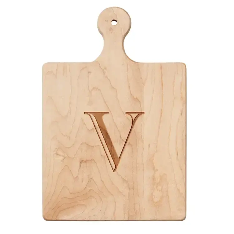 Sophistiplate Maple Artisan Paddle Mini Board (9"x6")  - V