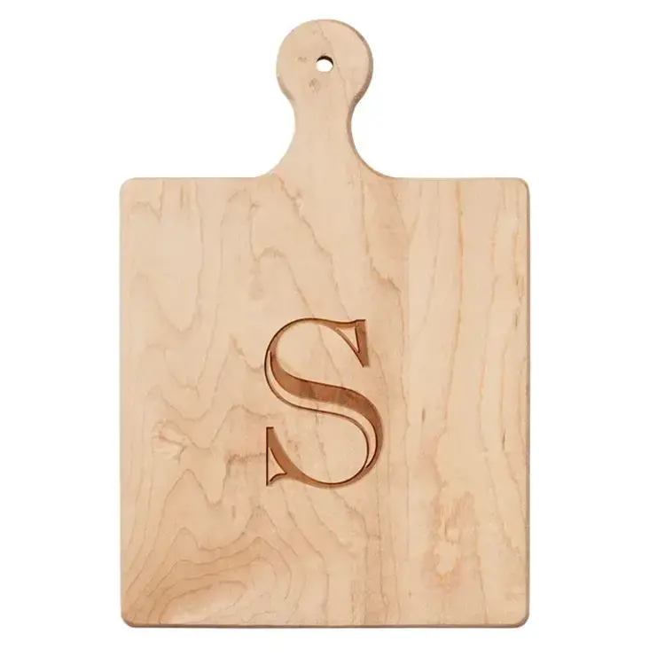 Sophistiplate Maple Artisan Paddle Mini Board (9"x6")  - S