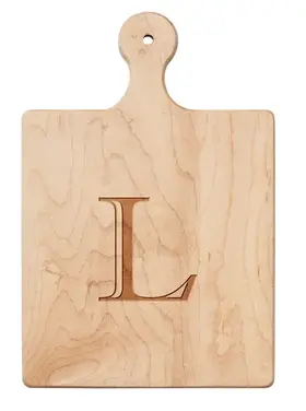 Sophistiplate Maple Artisan Paddle Mini Board (9"x6")  - L