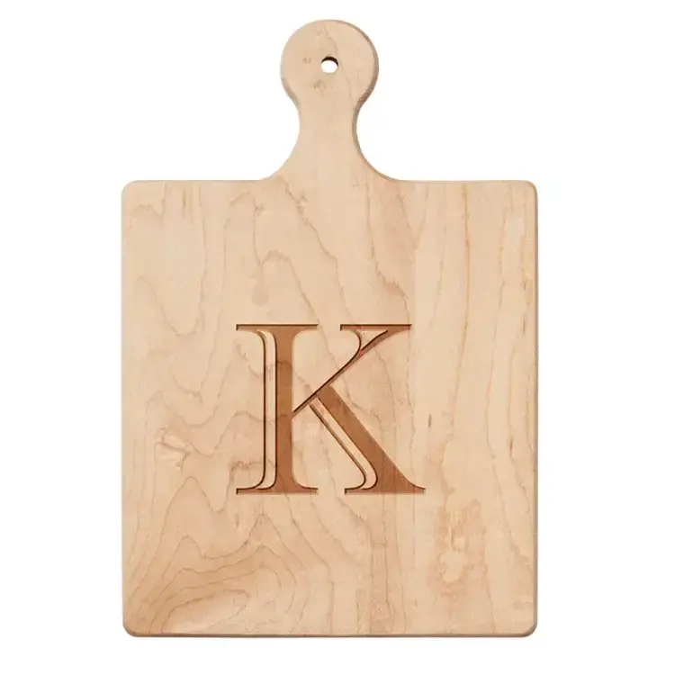 Sophistiplate Maple Artisan Paddle Mini Board (9"x6")  - K