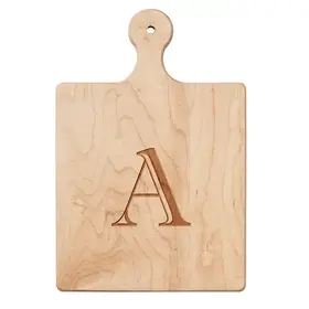 Sophistiplate Maple Artisan Paddle Mini Board (9"x6")  - A