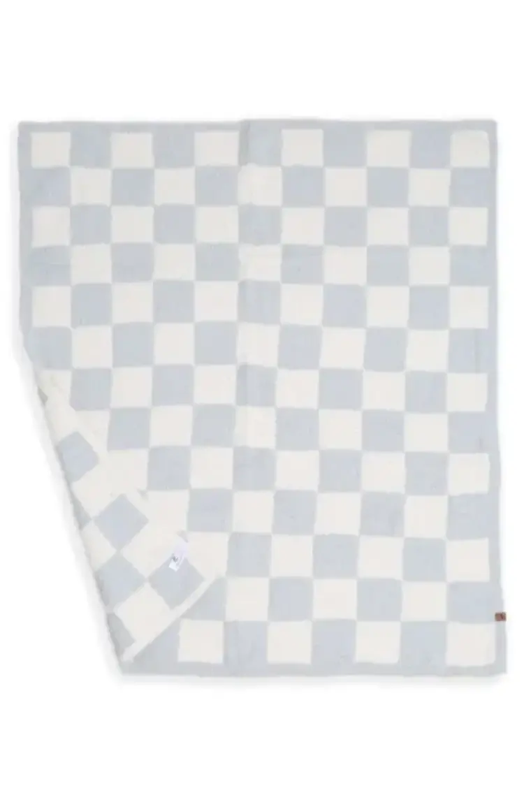 Checkered Luxe Baby Blanket