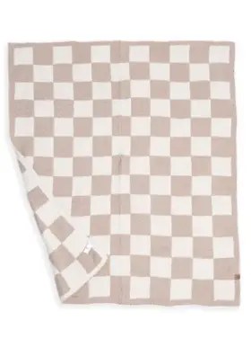 Checkered Luxe Baby Blanket - 3 Colors
