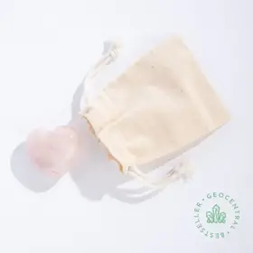 Rose Quartz Heart Stone