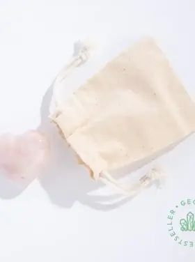 Rose Quartz Heart Stone