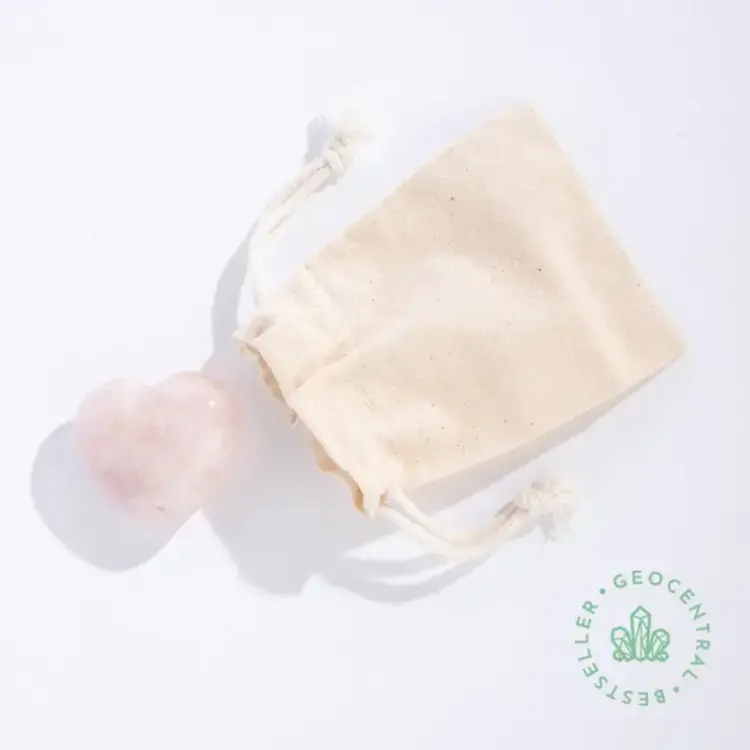 Rose Quartz Heart Stone