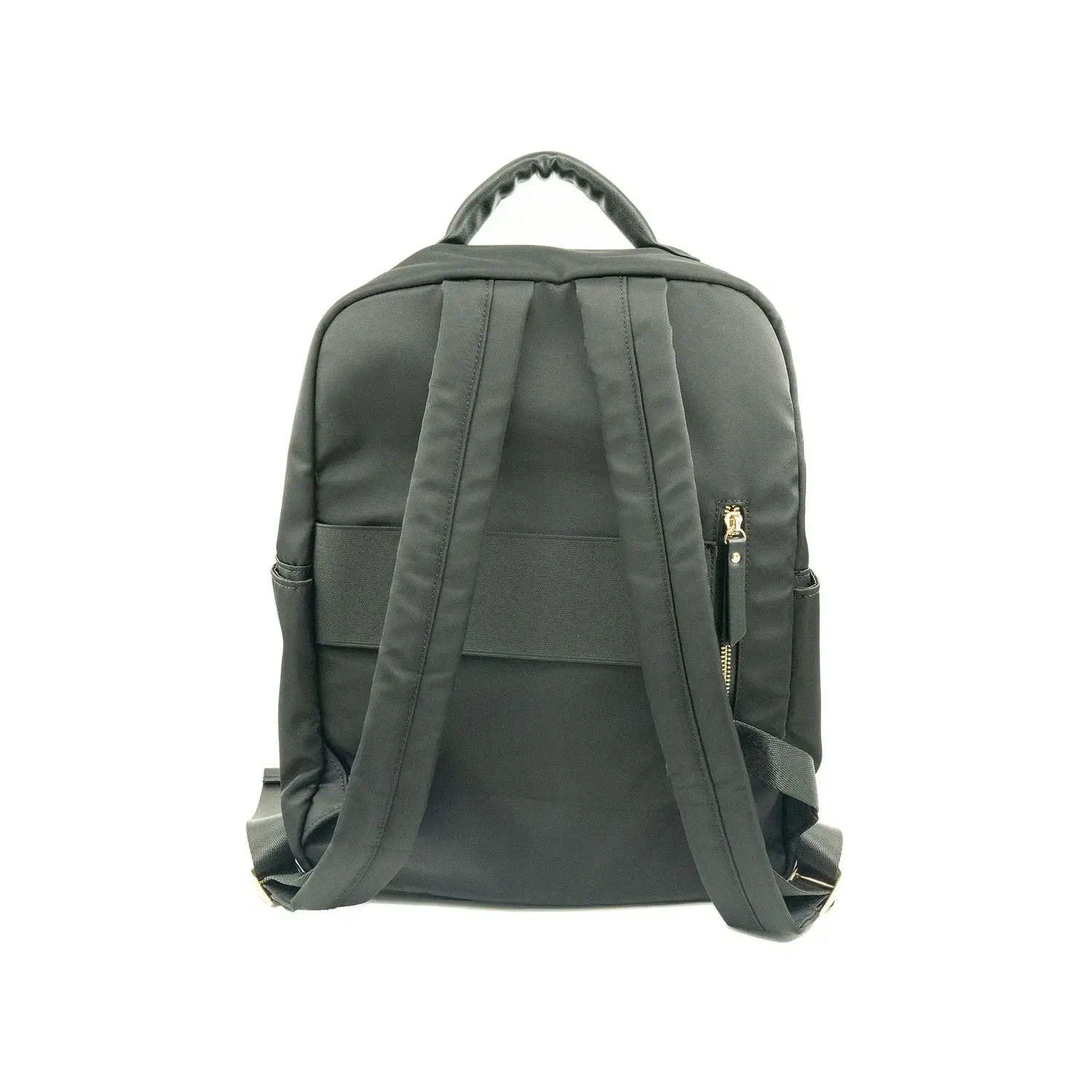 Green Nylon Backpack with Buckle Accents Mini Nylon Backpack Green Juice - Baggu main image 2