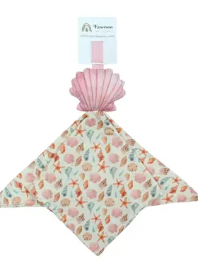 Emerson & Friends Bamboo Seashell Lovey